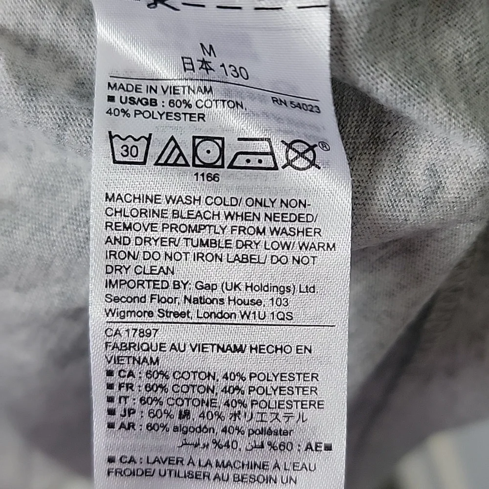 GAP **3 for $20 item** Boy's Green Gray‎ Baseball Crewneck Long Sleeve T-Shirt M